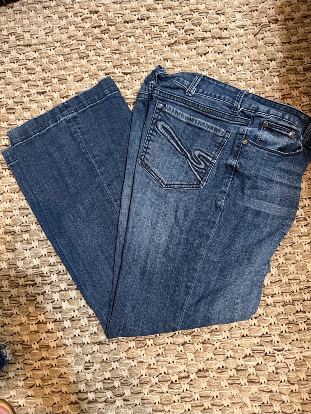Stetson Women's Dark Blue Straight Leg Jeans